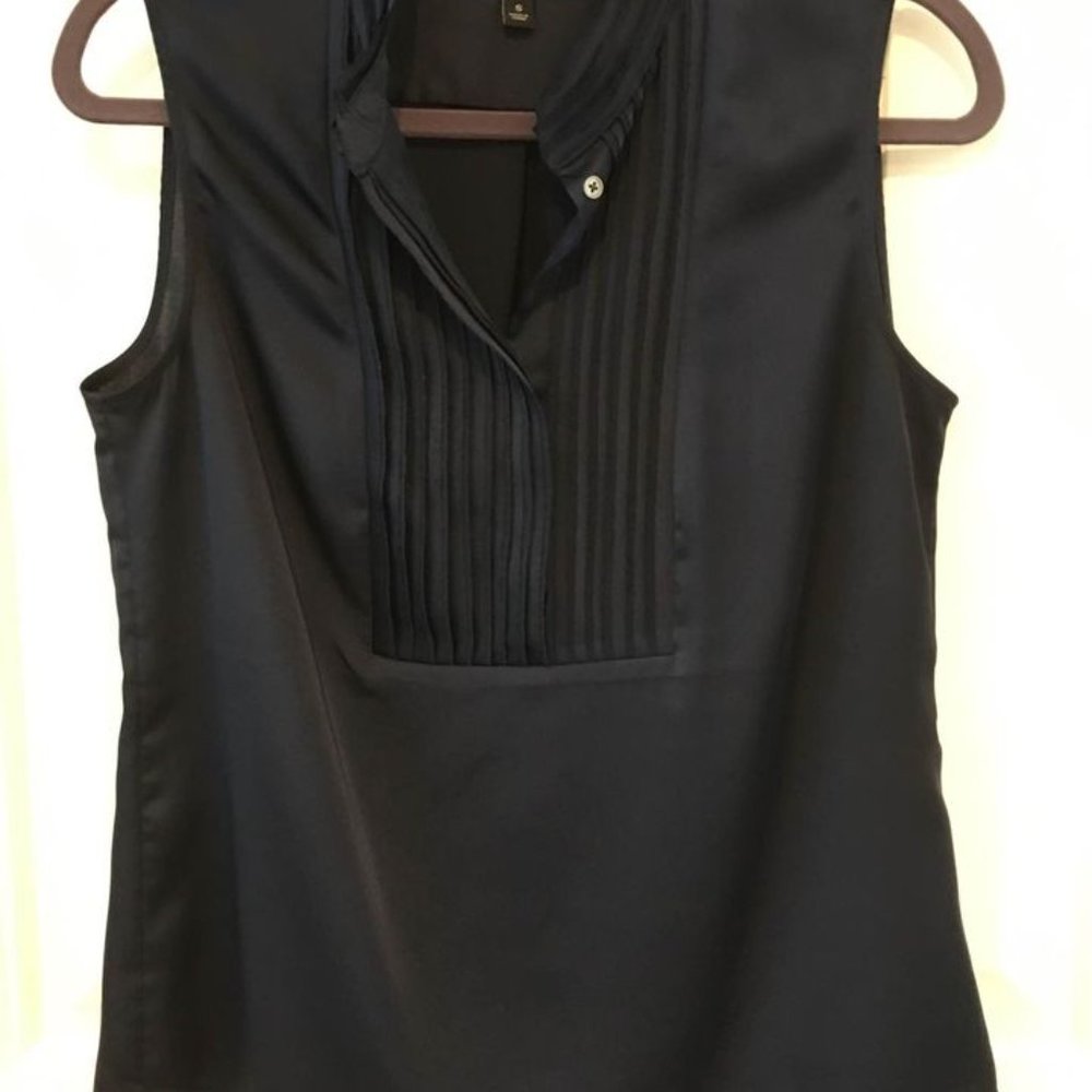 Women's Dark Navy Blue Blouse ~ Banana Republic ~ Size S